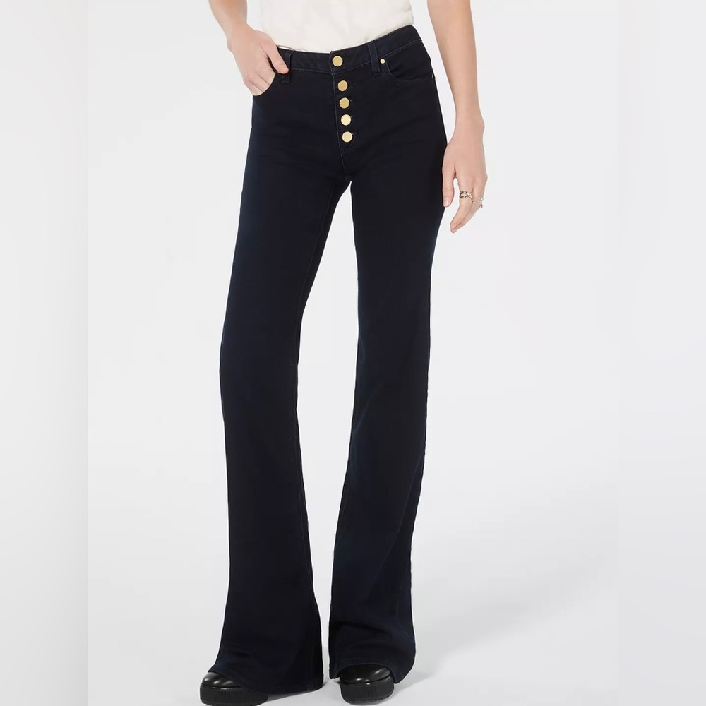 Michael Kors Selma Flare Flared Jeans Pants size 10 s10